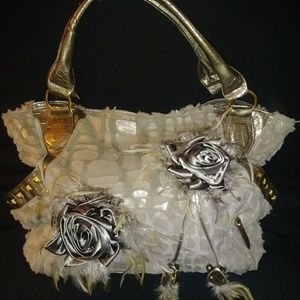 Feathered Tote Bag